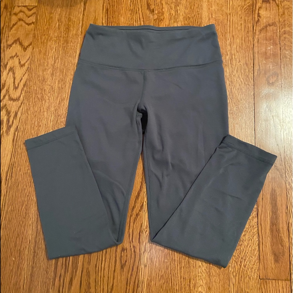 Olive Green Yogalicious Ankle Length Leggings